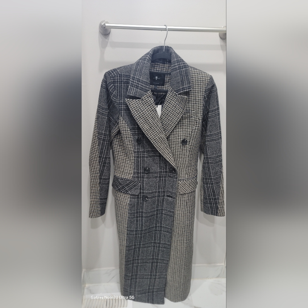 2/3 length coat.
